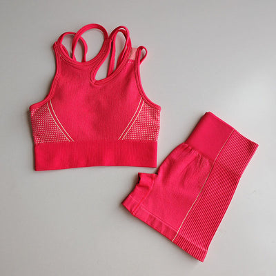 Seamless Bra & Shorts Set