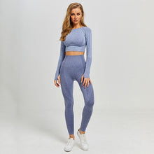 Long Sleeve Seamless Bra & Leggings Set