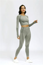 Long Sleeve Seamless Bra & Leggings Set