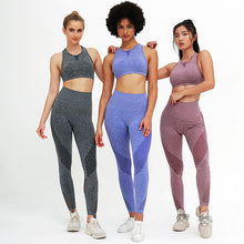High Waist Seamless Bra & Leggings Set
